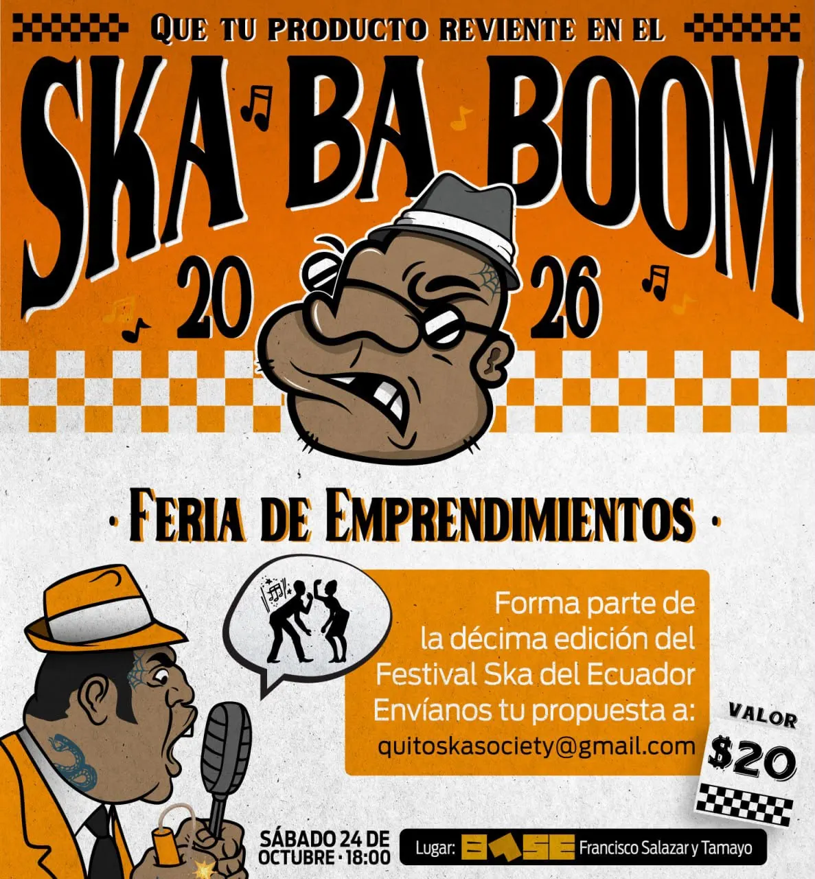 Convocatoria para emprendedores - Ska Ba Boom - 2026