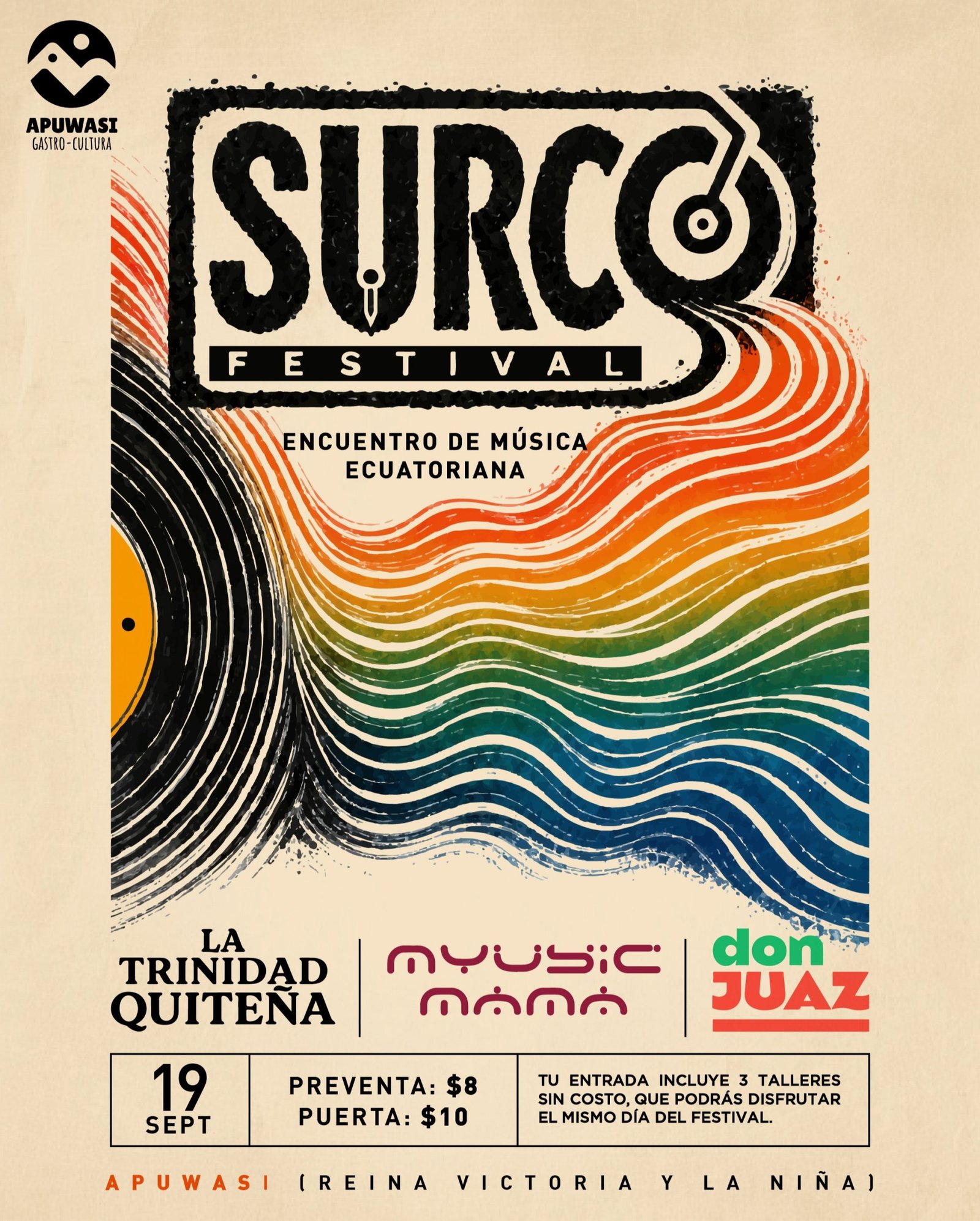 Flyer de Surco Festival