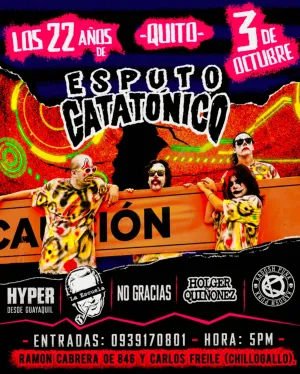 22 Años de Esputo Catatónico