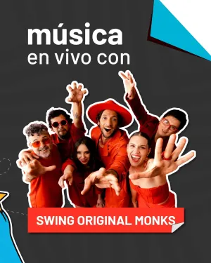 Swing Original Monks en la Noche Gigante