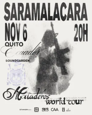 Saramalacara en Quito Ecuador! Mataderos Tour 2026